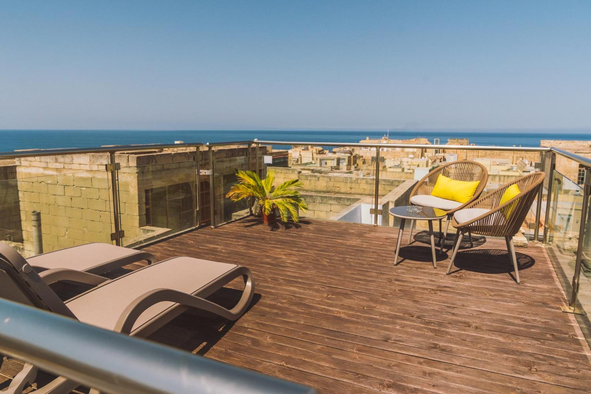 Vallettastay Skyline Sea View Studio Luaran gambar